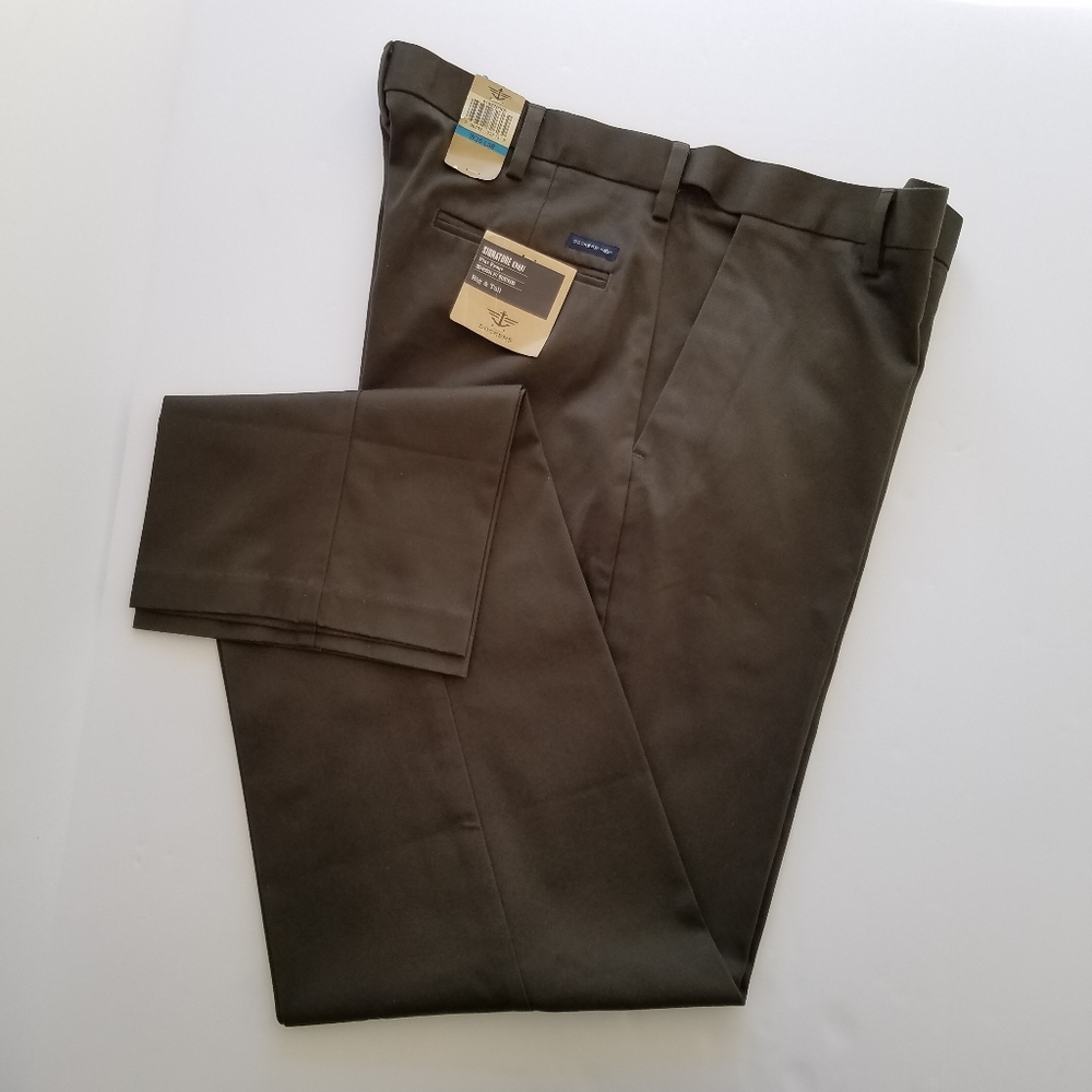 Dockers Signature Khaki Flat Frnt Big & Tall 36x38